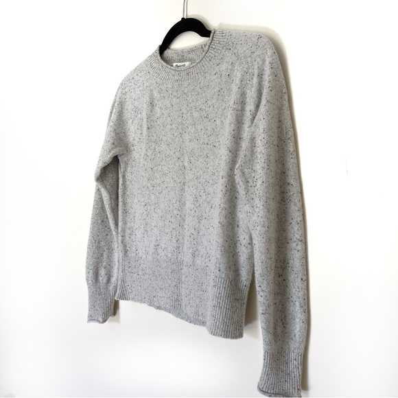 Donegal cashmere roll-trim sweater from Madewell - Picture 9 of 12